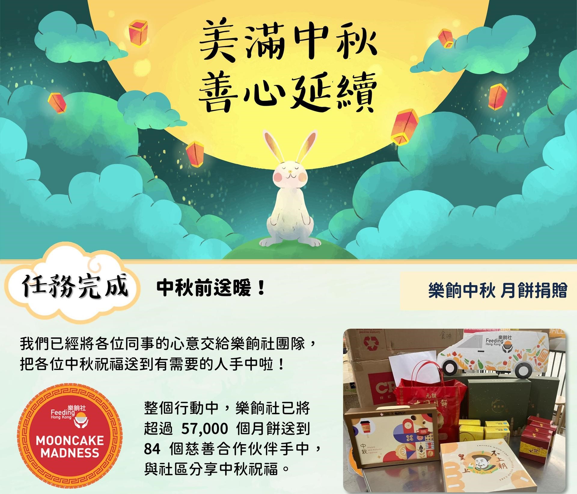 美滿中秋 善心延續