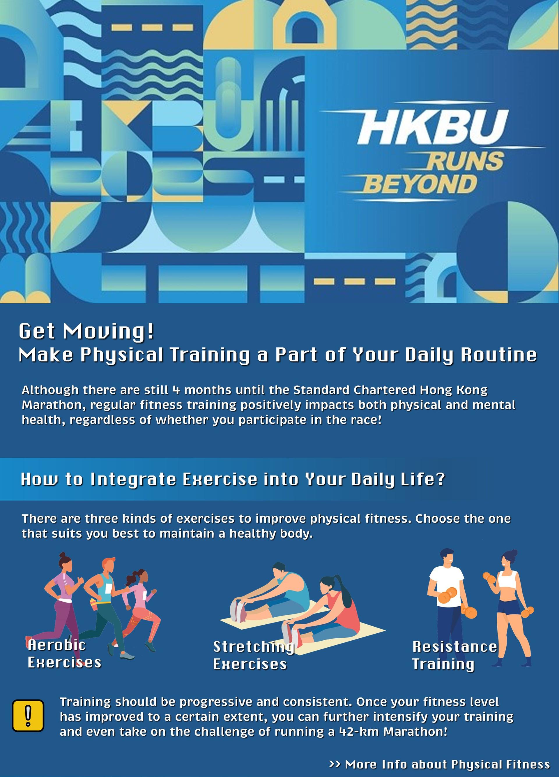 Get Moving! Make Physical Training a Part of Your Daily Routine