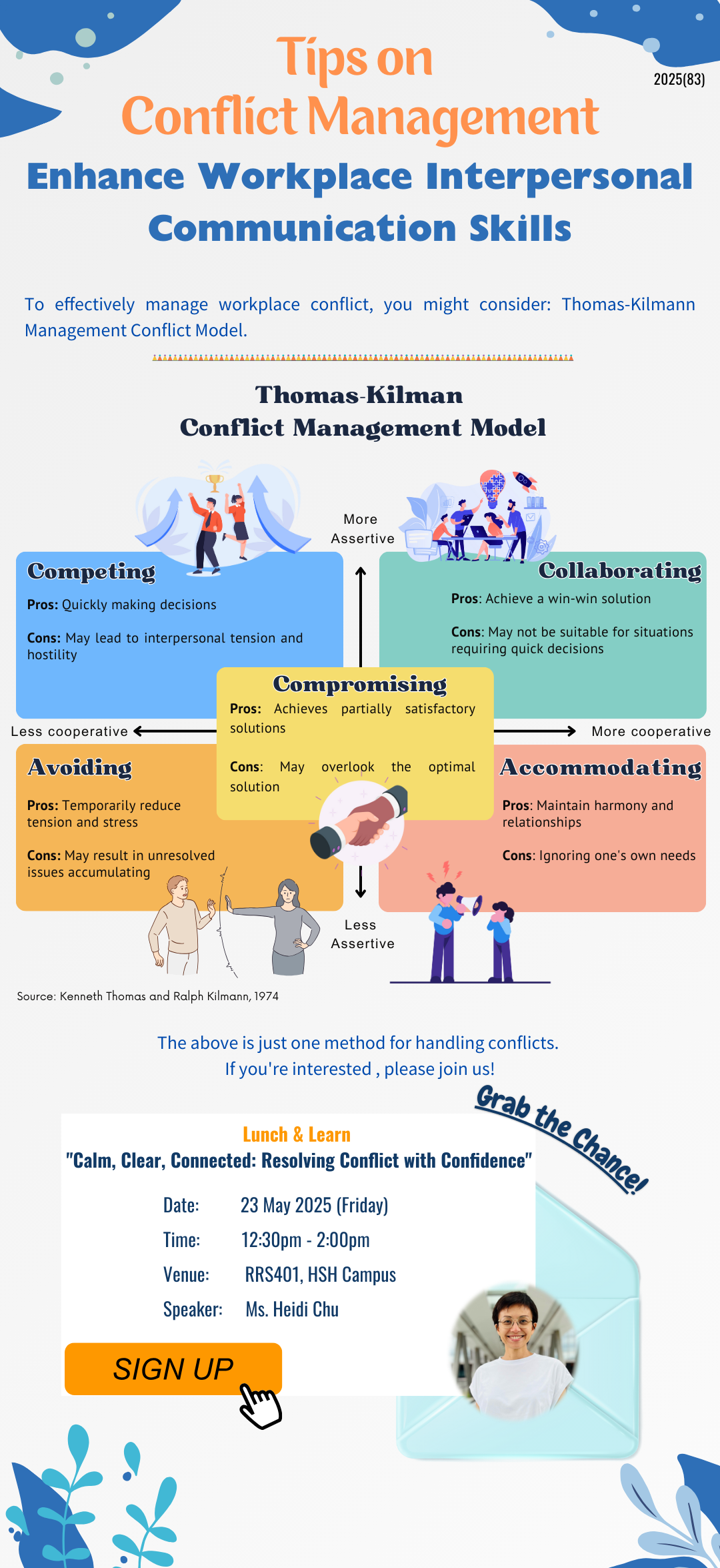 [Invitation] Lunch & Learn: Tips on Conflict Management: Enhance Workplace Interpersonal Communication Skills