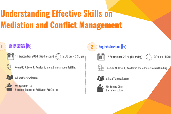 Understanding Effective Skills on Mediation and Conflict Management